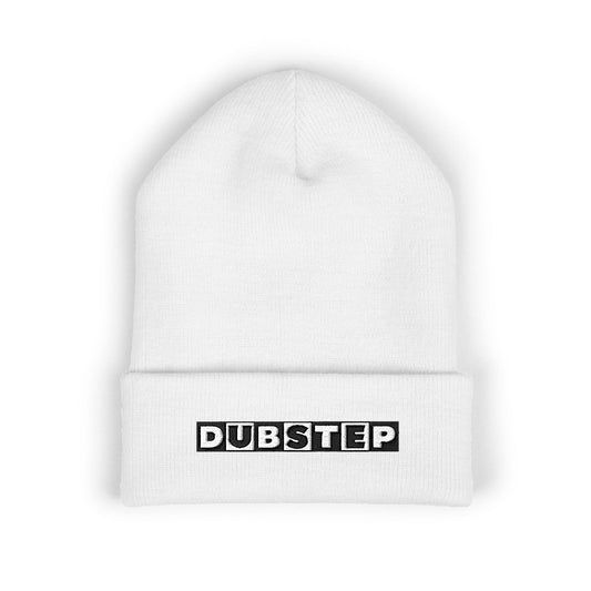 Dubstep Embroidered Cuffed Beanie